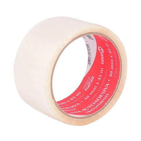 Fita Auto Adesiva 48Mmx45M Transparente 954