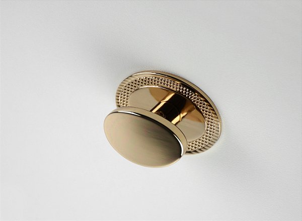 PUXADOR BEETLE COM BASE GRANADA GOLD - ZEN DESIGN