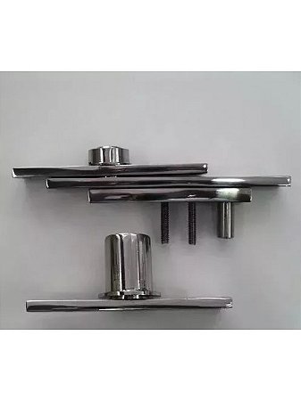 Pivo Regulável Inox Para Portas Pivotantes Até 200 Kg