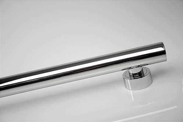 Puxador Alça Dupla para Porta de Passagem Anello 600mm Inox Polido Zen Design -ZP2022.88