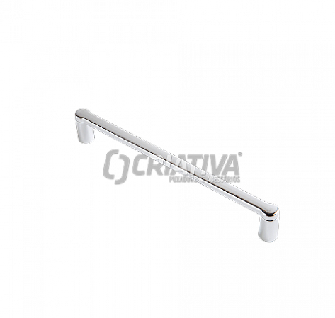 PUXADOR ZAMAC - ZM 55 CROMADO  192MM M4X20