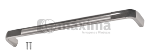 PUXADOR  MOVELEIRO ZAM  827 128MM  LATERAL CROMADO COM MEIO CROMADO - MAXIMA