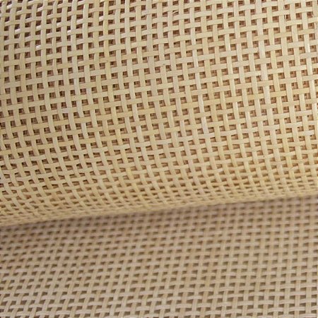 Palha Indiana Rattan Sextavada - Natural Quadrado 100cm x 60cm