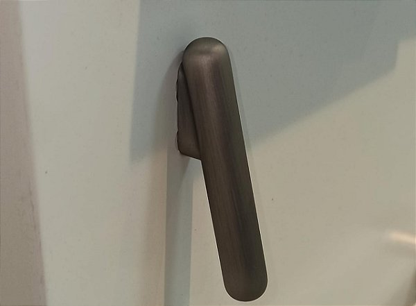 PUXADOR VALVET ÔNIX ESCURO 160MM ZEN