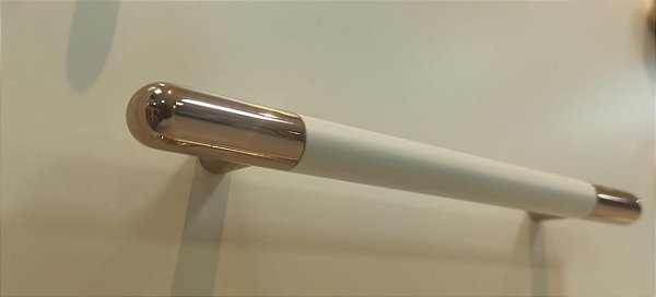 PUXADOR VALVET BRANC/ROSE  224MM ZEN