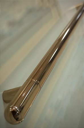PUXADOR VALVET ROSE 352MM ROSE