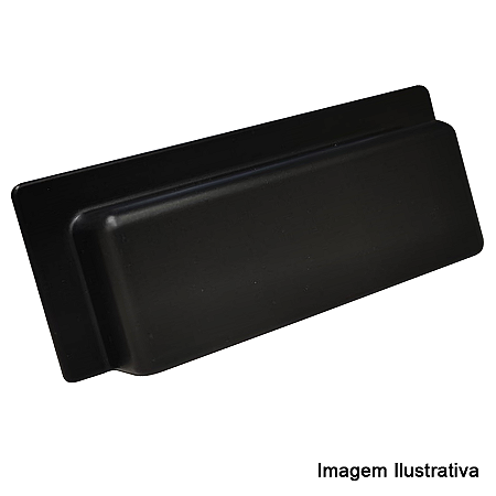 PUXADOR VIALE PRETO FOSCO 96MM- CRIATIVA