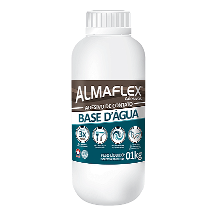 Cola De Contato 300 A Base  D' Água 1KG - Almaflex