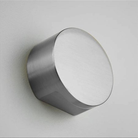 PUXADOR RÁDIO NÍQUEL ESCOVADO C/VERNIZ MÉDIO 16MM-ZEN