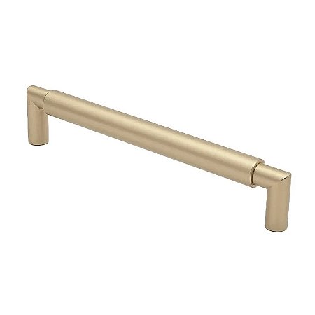 PUXADOR TELLUS LISO 160MM DOURADO - ZEN DESIGN