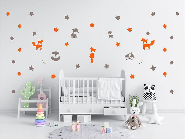 Adesivos de Parede - Raposinha