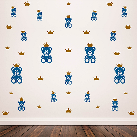 Adesivos de Parede - Ursinho Príncipe