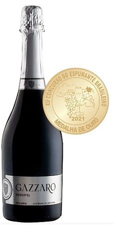 Espumante Gazzaro Moscatel Branco 750 ml