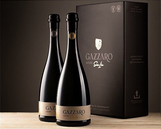 Kit Espumante Gazzaro Surlie Experiências