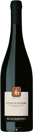 Vinho Nebbiollo D Alba Scanavino Doc