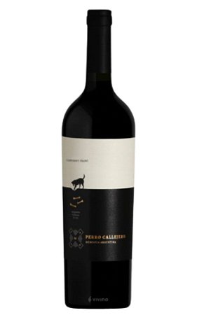 Perro Callejero Cabernet Franc 750 ml Safra 2021  14% alc
