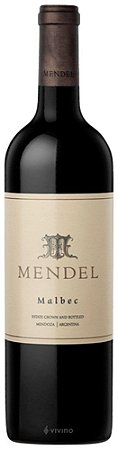 Mendel Malbec - Safra 2015