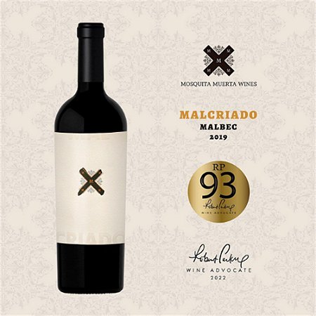 Vinho Malcriado Malbec 750 Ml -Safra 2019