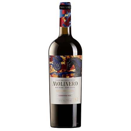 Molinero Gran Reserva Carmenere 750 ML - Safra 2023