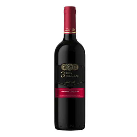 Vinho Santa Rita Tres Medalhas Cabernet Sauvignon