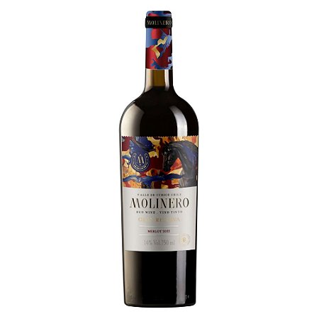 Vinho Molinero Gran Reserva Merlot 750 ML - Safra 2022