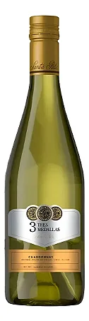 Vinho Santa Rita 3 Medalhas Chardonnay 750 ml