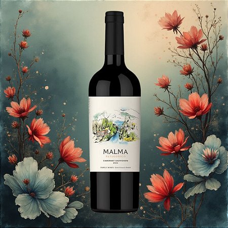 Vinho Argentino Tinto Malma Patagonico Cabernet Sauvignon