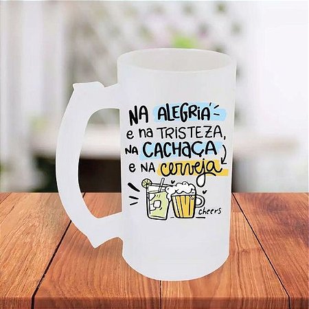 Caneca Chopp Jateada