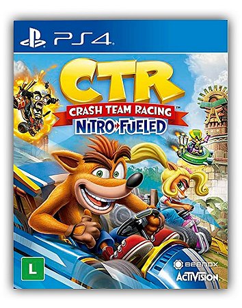 Crash Team Racing Nitro Fueled - PS4 - Mídia Digital