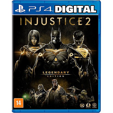 Injustice 2 - Legendary Edition - Ps4 - Mídia Digital