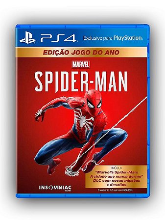 Marvel's Spider-Man - Game of the Year Edition - PS4 - Mídia Digital