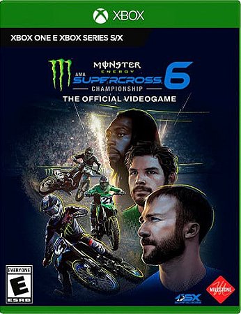 Monster Energy Supercross - The Official Videogame 6 Xbox One Xbox Series X|S Mídia Digital