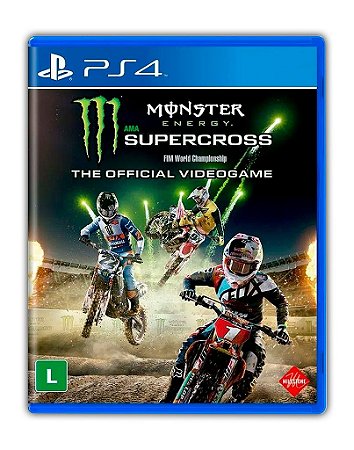 Monster Energy Supercross - The Official Videogame PS4 Mídia Digital