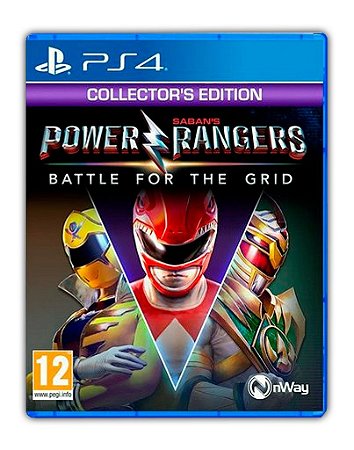 Power Rangers: Battle For The Grid - Edição de Colecionador PS4 Mídia Digital