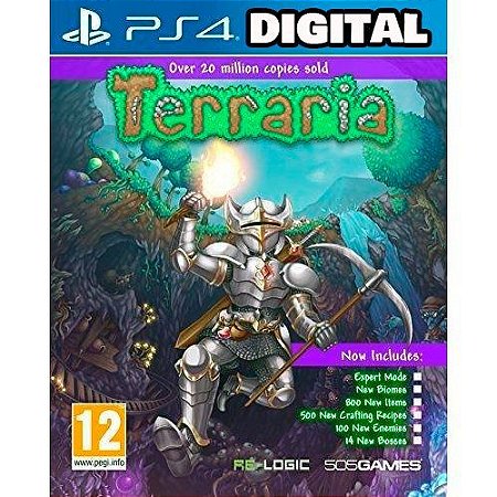 Terraria Edition - Ps4 - Mídia - Digital