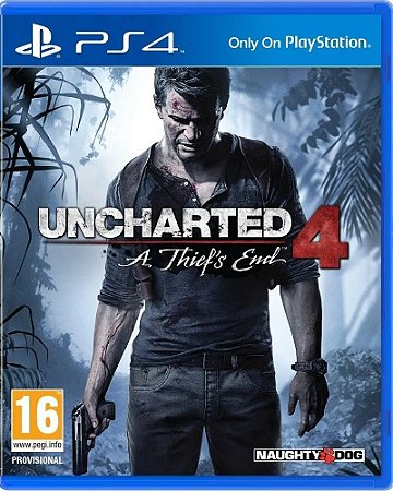 Uncharted 4: A Thief’s End - Ps4 - Midia Digital