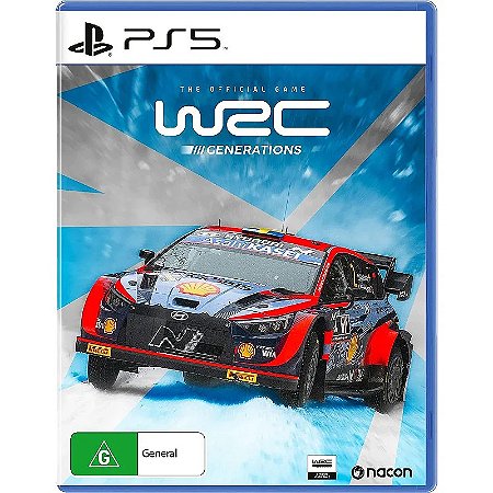 WRC Generations - Fully Loaded Edition Ps5 Mídia Digital