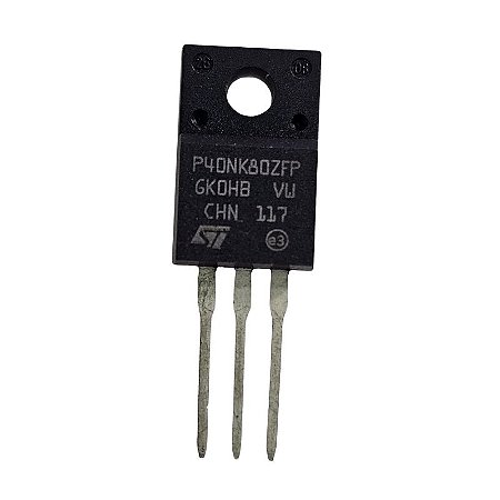 STP40NK80ZFP = P40NK80ZFP Transistor To-220