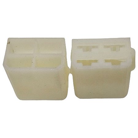 Conector 4Vias Fêmea Sem Trava