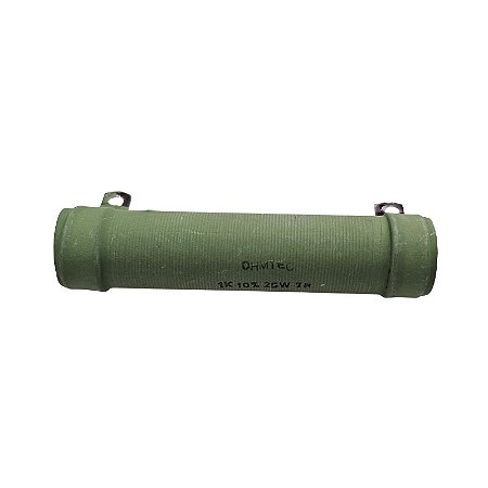 Resistor 1K 25W 10% Verde