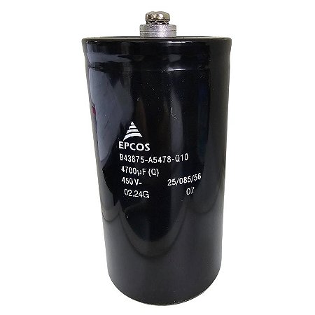 Capacitor Eletrolítico 4700uF x 450V RD 85º Giga B43875-A5478-Q