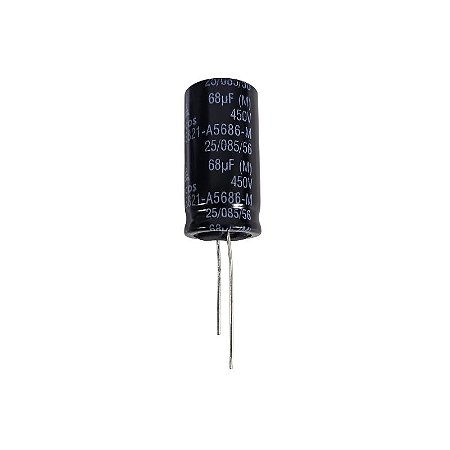 Capacitor Eletrolítico 68uF x 450V RD 85º Epcos