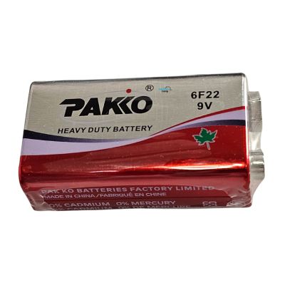 Bateria 9V 6F22 Importada Pakko