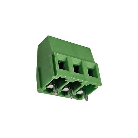 Borne WJ128-5.0 10A 300V 3Terminais AWG 22-12 Macho Wanjie