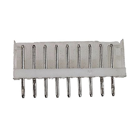 Conector 9 Vias Macho Branco