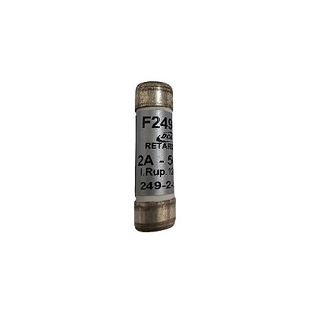 Fusível 2A 500V 120kA F249-2A Retardado 8,5X31,5 Dca