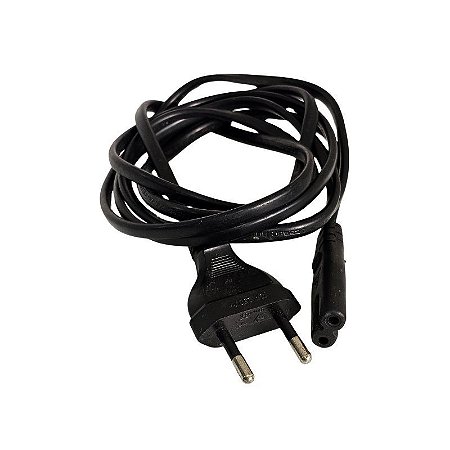 Cabo de Força 2,5A 250V 2 Pinos 1,5Mts Deren