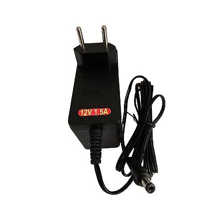 Fonte de Alimentação 12V 1,5A Pino P4 HKA01812015-IW P/N:37824250 Huntkey