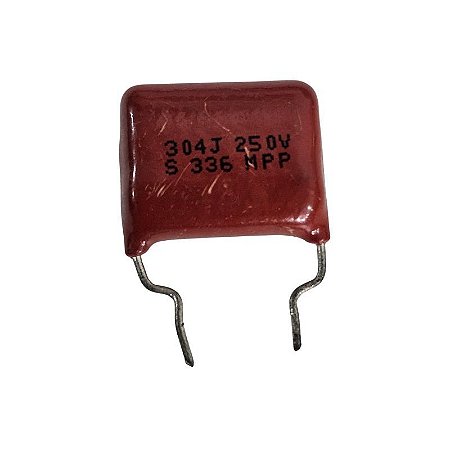 Capacitor Poliester 300K x 250V = 304J 250V