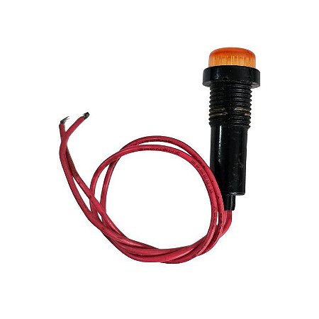 Sinaleiro Laranja Neon 10MM